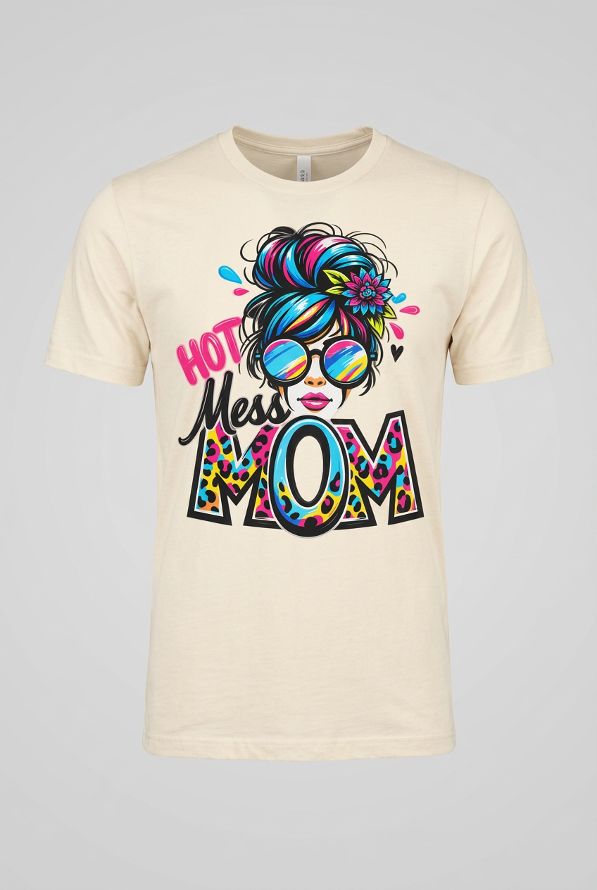 Hot Mess Mom T-shirt