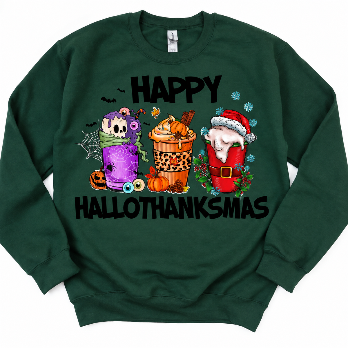Crewneck Happy HalloThanksMas