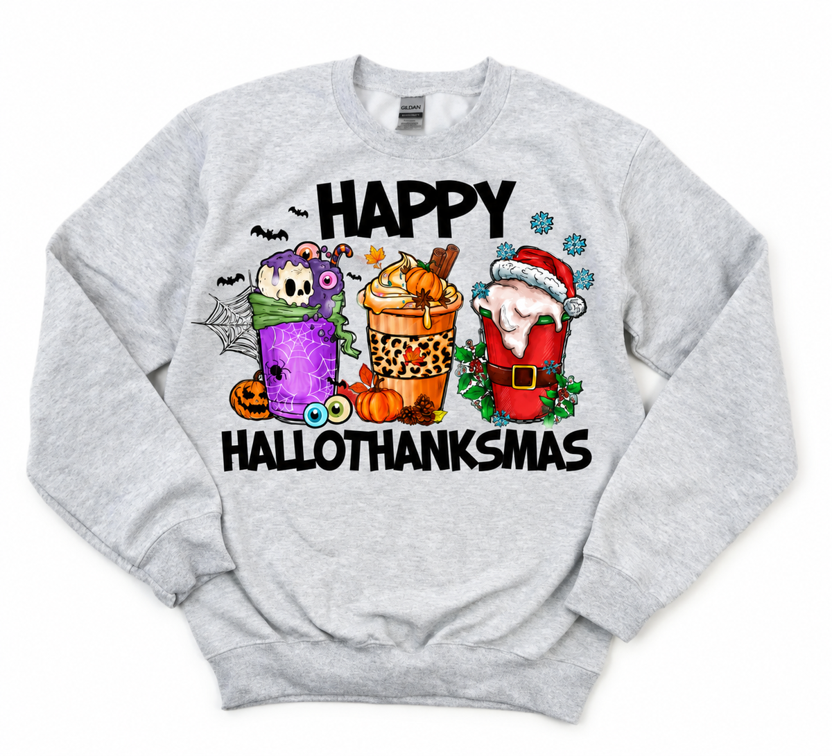 Crewneck Happy HalloThanksMas