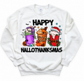 Crewneck Happy HalloThanksMas